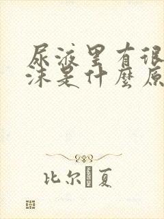 尿液里有很多泡沫是什么原因