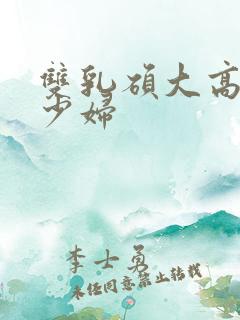 双乳硕大高耸的少妇