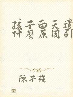 孩子白天遗尿是什么原因引起的