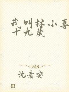 我叫林小喜今年十九岁