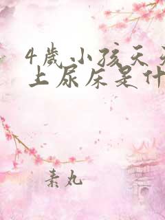 4岁小孩天天晚上尿床是什么原因