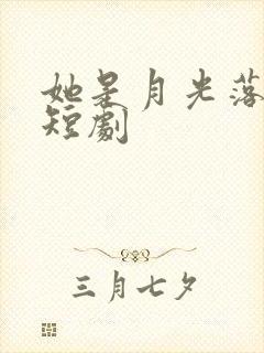 她是月光落我心短剧