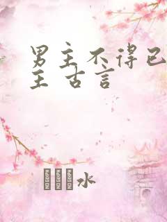 男主不得已娶女主 古言