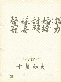 替嫁甜婚:总裁宠妻超给力