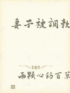 妻子被调教小说