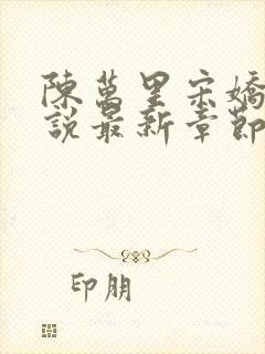 陈万里宋娇娇小说最新章节阅读全文