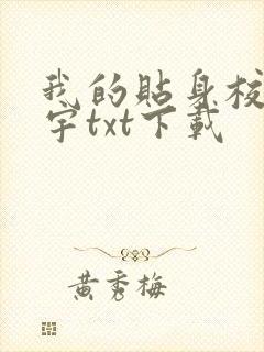 我的贴身校花唐宇txt下载