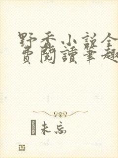 野香小说全文免费阅读笔趣阁