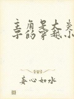 主角是大炎国太子的穿越小说