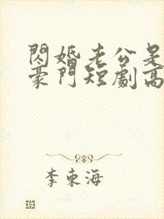 闪婚老公是超级豪门短剧高清免费