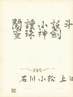 阅读小说斗罗之灵珠神剑