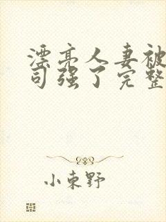 漂亮人妻被夫上司强了完整版