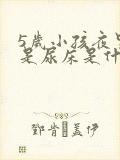 5岁小孩夜里老是尿床是什么原因