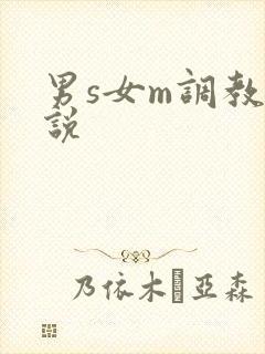男s女m调教小说
