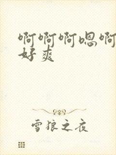 啊啊啊嗯啊好大好爽