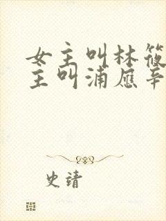 女主叫林筱帆男主叫浦应辛的小说