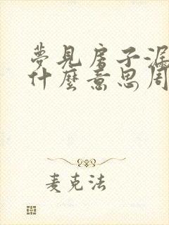 梦见房子漏雨是什么意思周公解梦