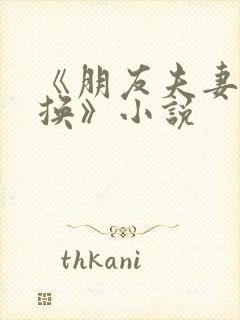 《朋友夫妻:交换》小说