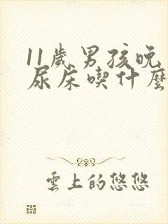 11岁男孩晚上尿床吃什么药