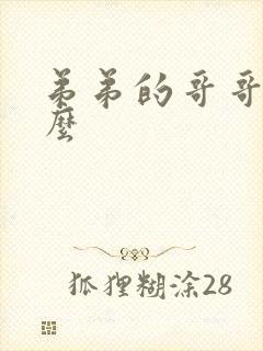 弟弟的哥哥叫什么