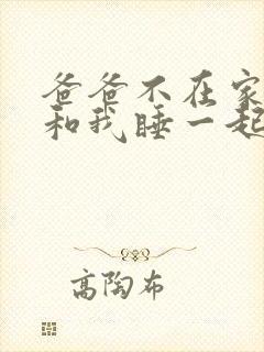 爸爸不在家妈妈和我睡一起