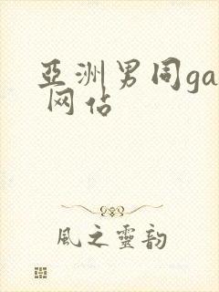 亚洲男同gay 网站