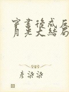 穿书后成反派白月光大结局