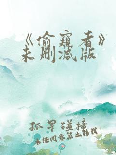 《偷窥者》韩国未删减版