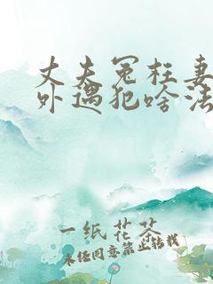 丈夫冤枉妻子有外遇犯啥法