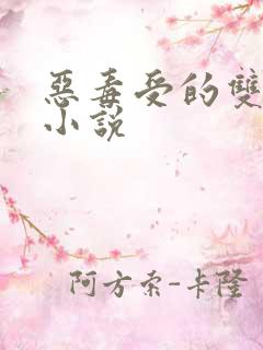 恶毒受的双男主小说