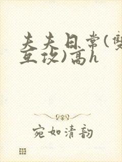 夫夫日常(双性互攻)高h