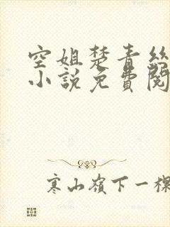 空姐楚青丝陈叔小说免费阅读