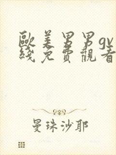 欧美男男gv在线免费观看