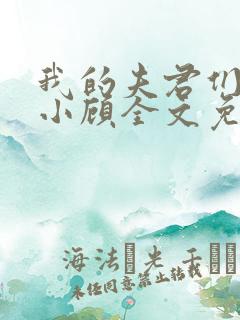 我的夫君们by小顾全文免费阅读