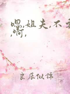 嗯,姐夫,不要,啊,