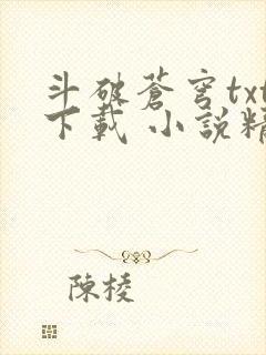 斗破苍穹txt下载 小说精校版