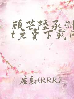 顾芒陆承洲txt免费下载网盘