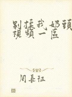 别揉我奶头嗯啊视频一区