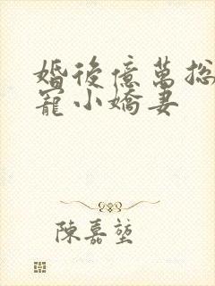 婚后亿万总裁独宠小娇妻