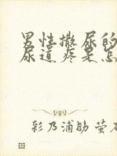 男性撒尿的时候尿道疼是怎么回事