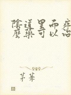 阴道里面疼吃什么药可以治疗