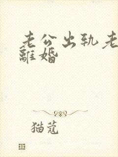 老公出轨老婆想离婚