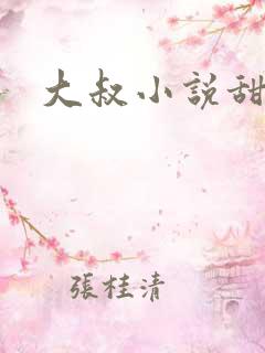大叔小说甜宠