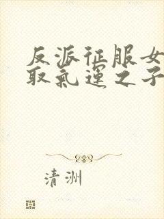 反派征服女主夺取气运之子的小说叫