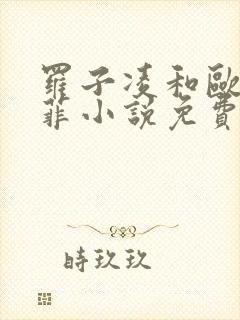 罗子凌和欧阳菲菲小说免费阅读