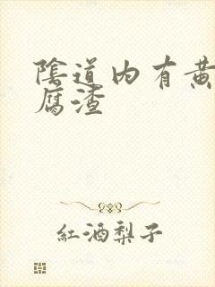 阴道内有黄色豆腐渣