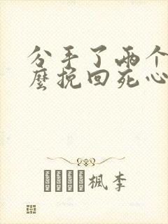 分手了两个月怎么挽回死心的男朋友