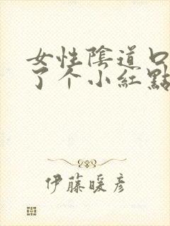 女性阴道口上起了个小红点