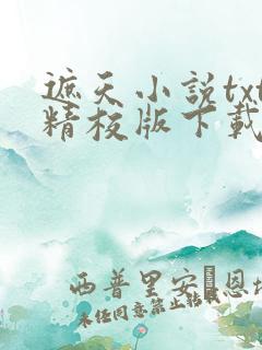 遮天小说txt精校版下载