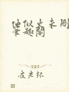 他似火未删减版笔趣阁